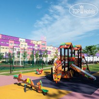 Fioleto Family Resort Ultra All Inclusive Anapa Miracleon детская игровая площадка