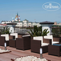 Courtyard by Marriott Kazan Kremlin Открытая терраса на крыше отел