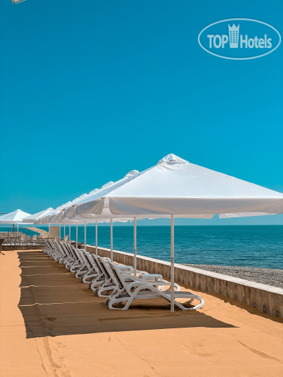 Пляж в Лучезарный Резорт 4*