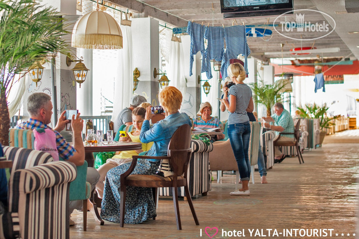 Green Park Yalta-Intourist 4* Ресторан Морячка Соня - Фото отеля