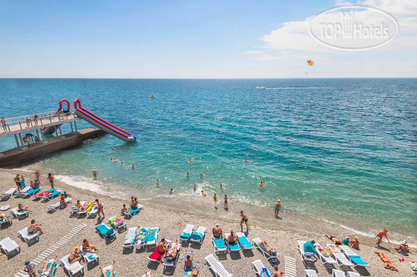 Green Park Yalta-Intourist 4* Собственный пляж - Фото отеля