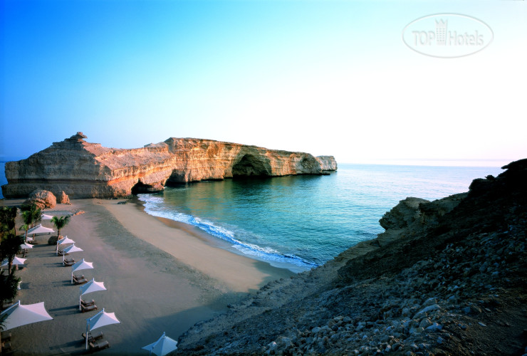 Пляж в Shangri-La Al Husn, Muscat - Adults Only 5*
