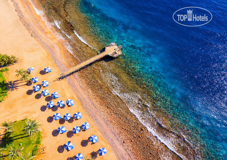 Пляж в Tropitel Dahab Oasis 4*