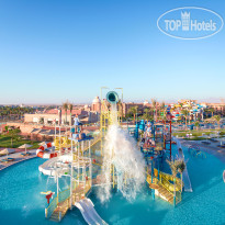 3 детских бассейна с 16 водными горками в Pickalbatros Aqua Blu Resort - Hurghada 4*
