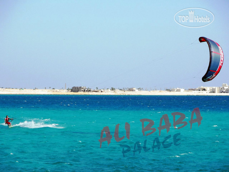 Пляж в Ali Baba Palace 4*