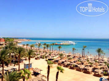 Giftun Azur Resort 3* Пляж и воллейбольное поле - Фото отеля