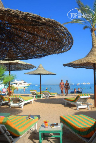 Пляж в Giftun Azur Resort 3*