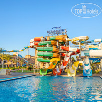 3 бассейна с 9 горками для взрослых (Aqua Park) в Pickalbatros Aqua Vista Resort - Hurghada 4*