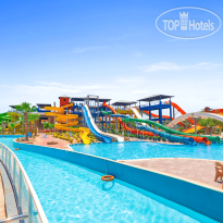 Более 40 открытый бассейнов в Pickalbatros Water Valley Resort - Neverland Hurghada 5*