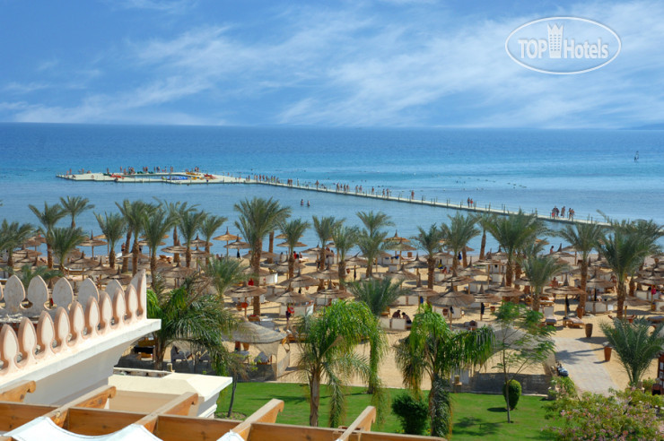 Пляж в Pickalbatros Palace Resort - Hurghada 5*