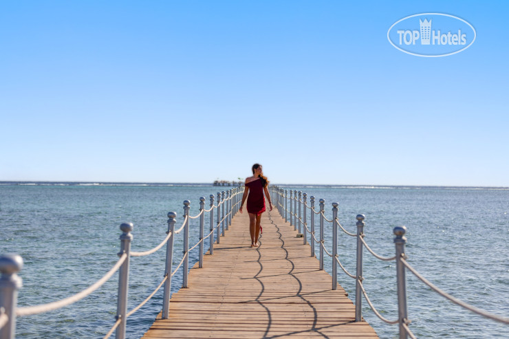 Пляж в Pickalbatros Royal Moderna Resort - Sharm El Sheikh 5*