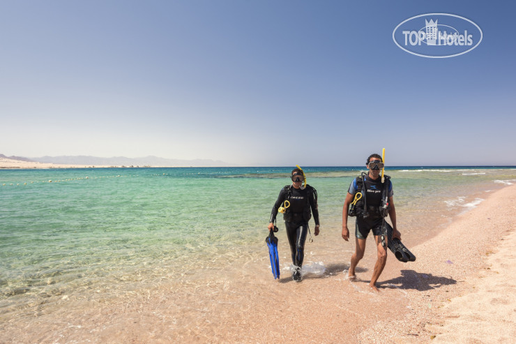 Пляж в Club Pineto APT