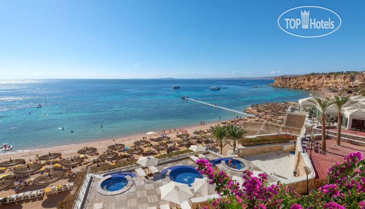 Пляж в Sentido Reef Oasis Senses Aqua Park Resort 5*