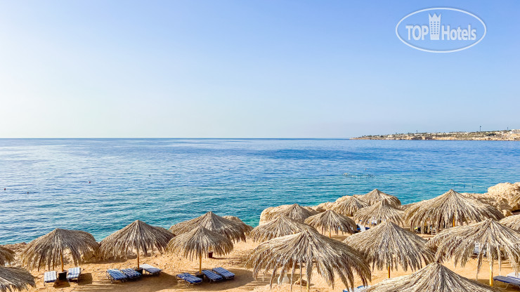 Пляж в Sharm Club Beach Resort 4*