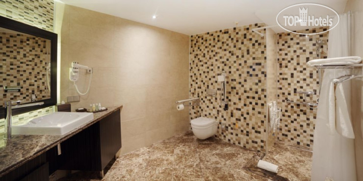 Crowne Plaza Borjomi 5* Номер для инвалидов (ванная комната) - Фото отеля
