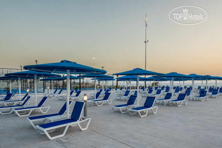 Пляж в Pickalbatros Aqua Blu Resort - Hurghada 4*