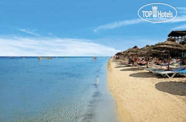 Пляж в Marvida Hotel Rosa Beach 4*