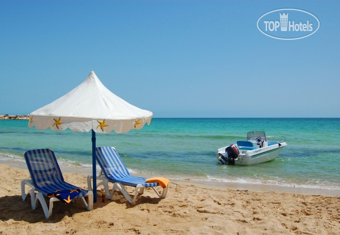 Пляж в Vincci Safira Palms 4*