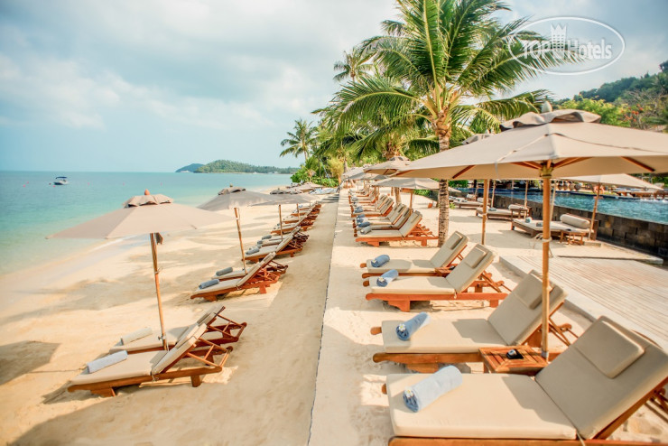 Пляж в InterContinental Koh Samui Resort 5*