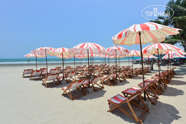 Пляж в Anantasila Beach Resort Hua Hin 4*