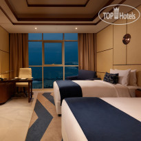 Royal M Al Aqah Beach Resort Royal Suite Twin Bedroom