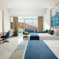 Royal M Al Aqah Beach Resort Superior Twin Room Mountain Vi