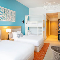 Centara Mirage Beach Resort Dubai Mirage Family Room With Bunk B
