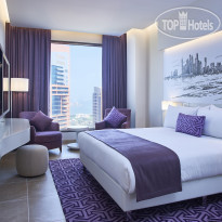 Mercure Dubai Barsha Heights Hotel Suites & Apartments Suite Bedroom- City View