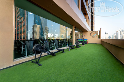 Mercure Dubai Barsha Heights Hotel Suites & Apartments APT Gym - Фото отеля