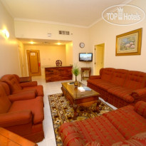 Nejoum Al Emarat Executive Room Suite - Living 