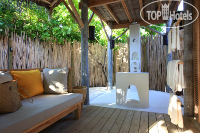 Six Senses Laamu 5* Beach Villa ванна - Фото отеля