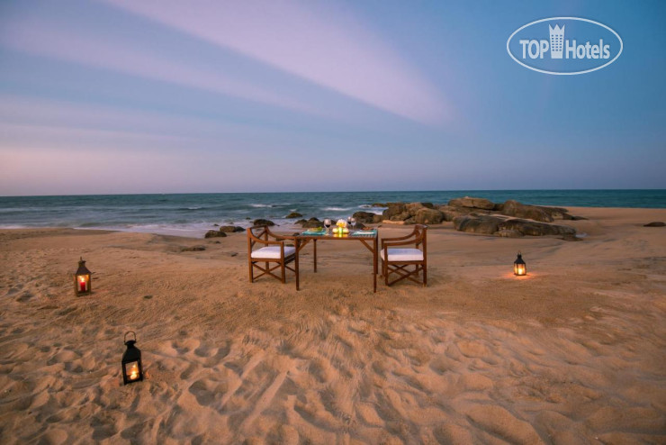 Пляж в Kottukal Beach House by Jetwing 5*