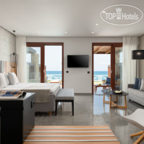 Ikaros Beach Luxury Resort & Spa Junior suite sea front with pr
