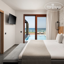 Ikaros Beach Luxury Resort & Spa Luxury suite sea front with pr