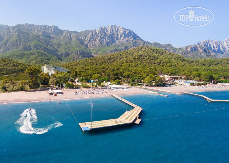 Пляж в Kimeros Park Holiday Village 5*