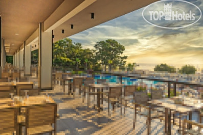 Kimeros Park Holiday Village 5* ОСНОВНОЙ РЕСТОРАН. ТЕРАССА - Фото отеля