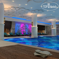 Kirman Belazur Resort & Spa Крытый бассейн