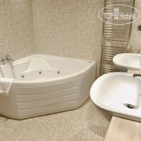 Grand Hotel Sava ванная комната в сьюте Lux