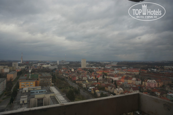 A&O Prague Rhea 3* Вид из окна (балконная дверь заблокирована в целях безопасности) - Фото отеля