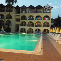 Green Paradise Beach Hotel 4* Наш корпус 2 этаж третья лоджия слева - Фото отеля