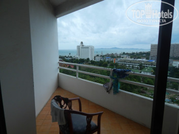 Welcome Jomtien Beach 3* Балкон и вид с балкона - Фото отеля