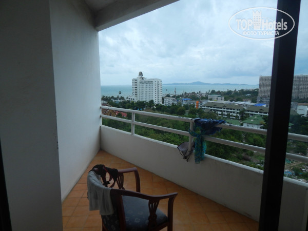 Welcome Jomtien Beach 3* Балкон и вид с балкона - Фото отеля