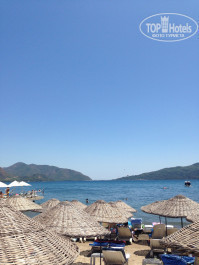Premier Nergis Beach 4* Лежаки отеля - Фото отеля