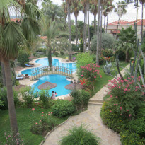 Green Paradise Beach Hotel 4* вид из нашего номера - Фото отеля