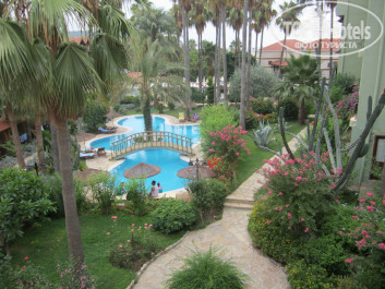 Green Paradise Beach Hotel 4* вид из нашего номера - Фото отеля