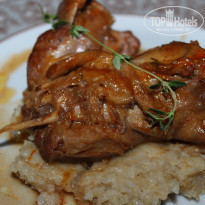 Akra Kemer 5* Ресторан "Сафран" ножка ягненка-очень вкусное блюдо - Фото отеля