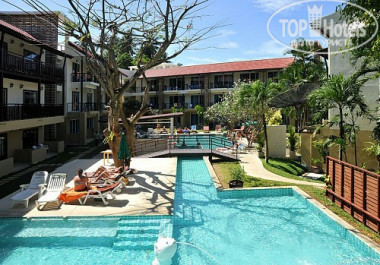 Baan Karon Resort 3* Вид на наш корпус - Фото отеля