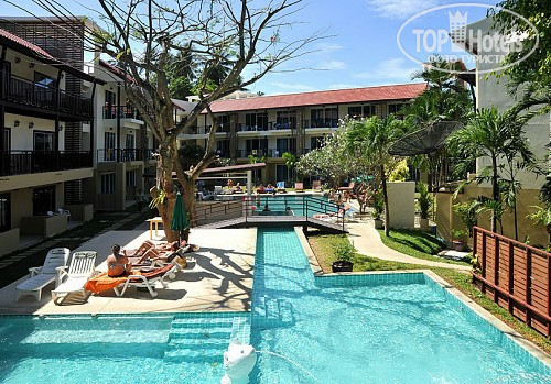 Baan Karon Resort 3* Вид на наш корпус - Фото отеля