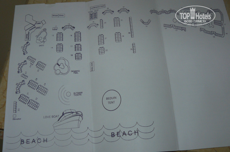 Dreams Beach Resort Sharm El Sheikh 5* Карта - Фото отеля