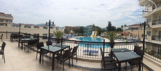 Kemer Dream 4* Территория отеля у нового корпуса - Фото отеля
